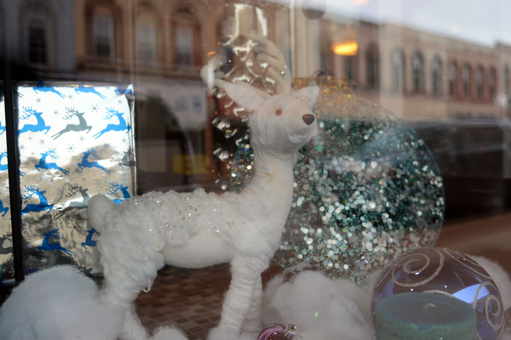 Portage shop windows, Dec. 18, 2020